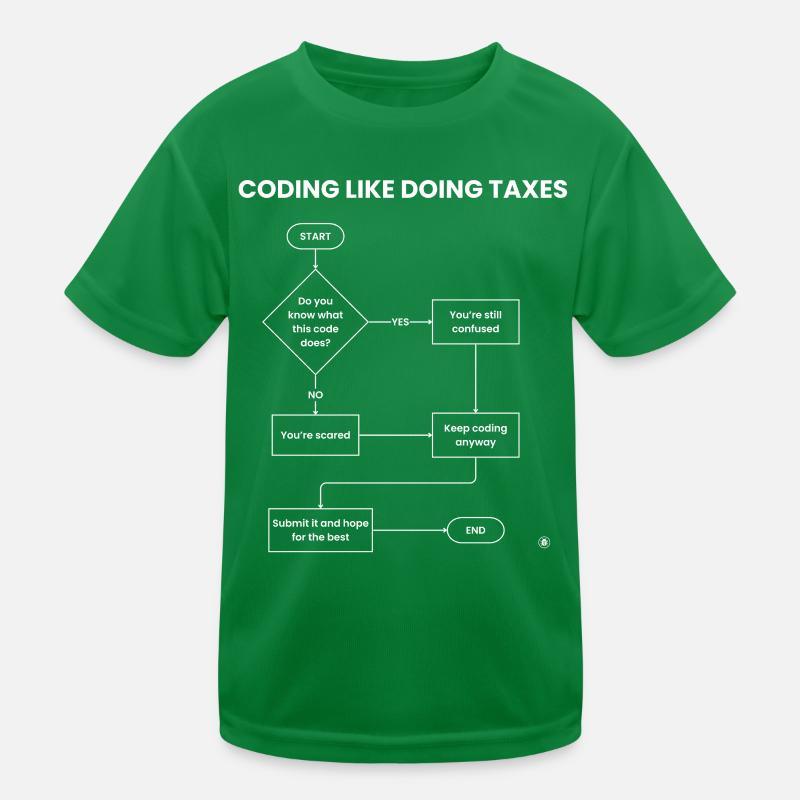 Codierung wie Steuererklärung – Hope Gift einreichen Kinder Funktions-T-Shirt