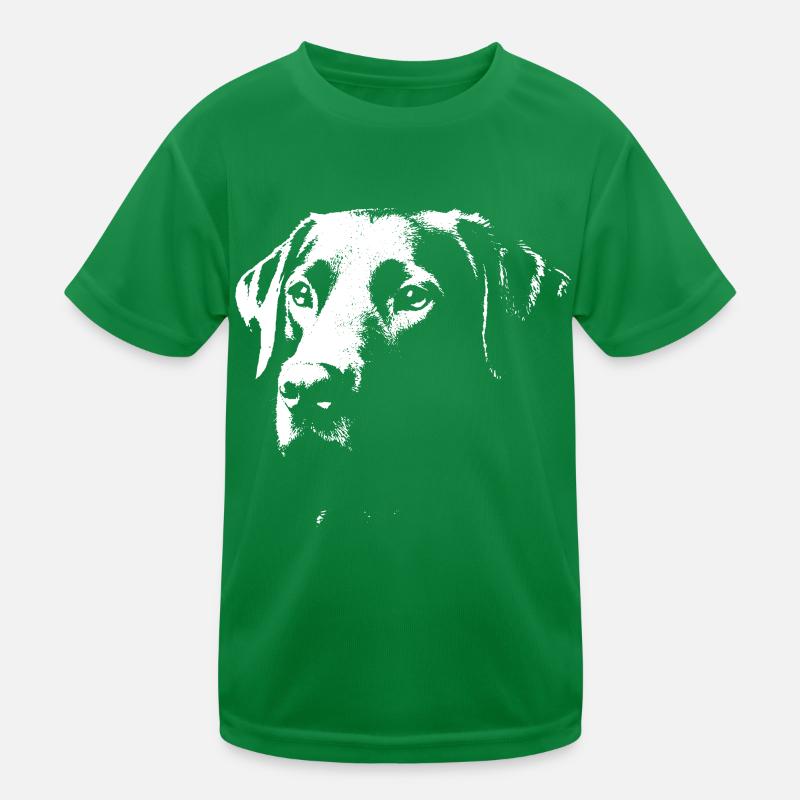 Labrador design stylé T-shirt sport Enfant
