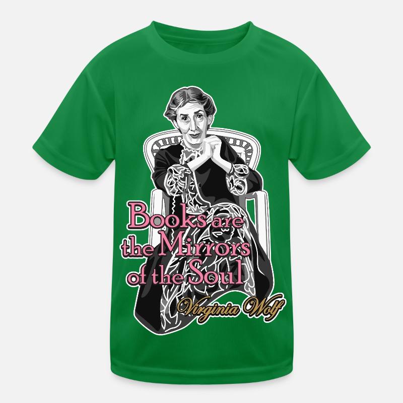 Virginia Woolf BÜCHER Kinder Funktions-T-Shirt