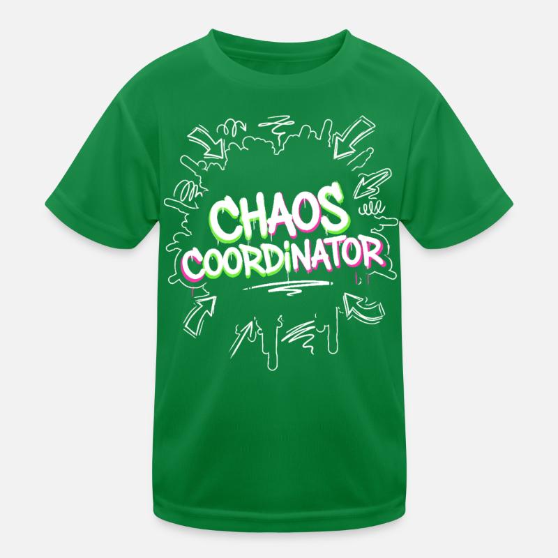 Chaos Coordinator Kids Functional T-Shirt