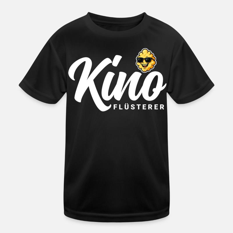 Cinema Whisperer Kids Functional T-Shirt
