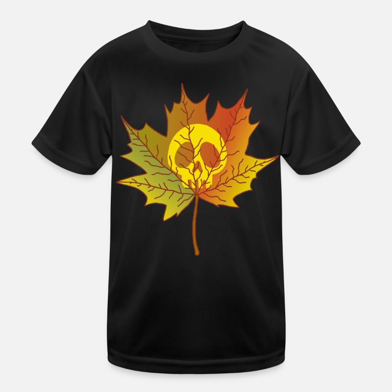 Totes Blatt Kinder Funktions-T-Shirt