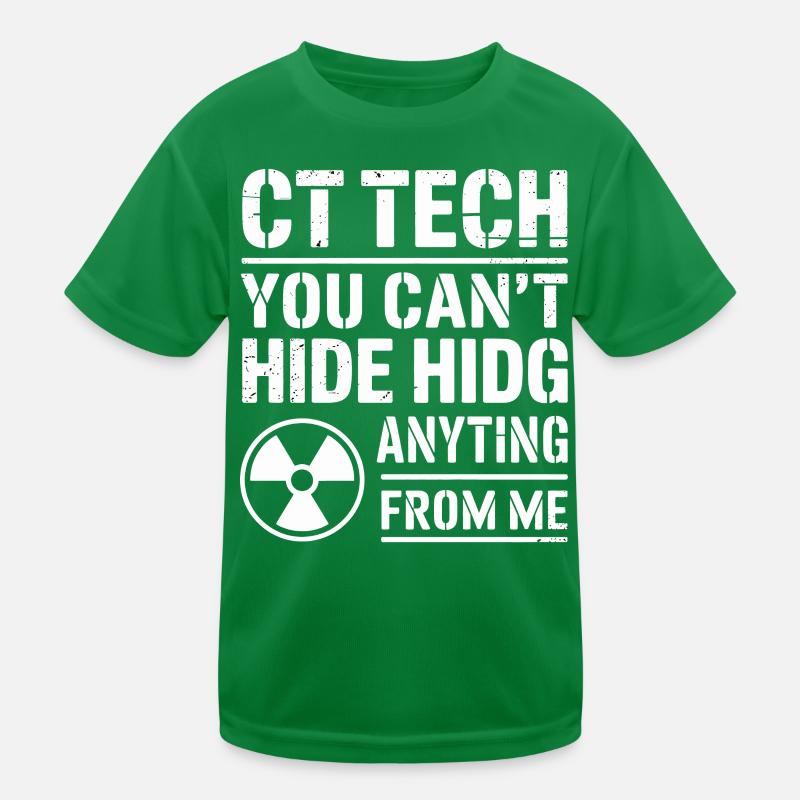 CT Tech: Nothing to hide Kids Functional T-Shirt