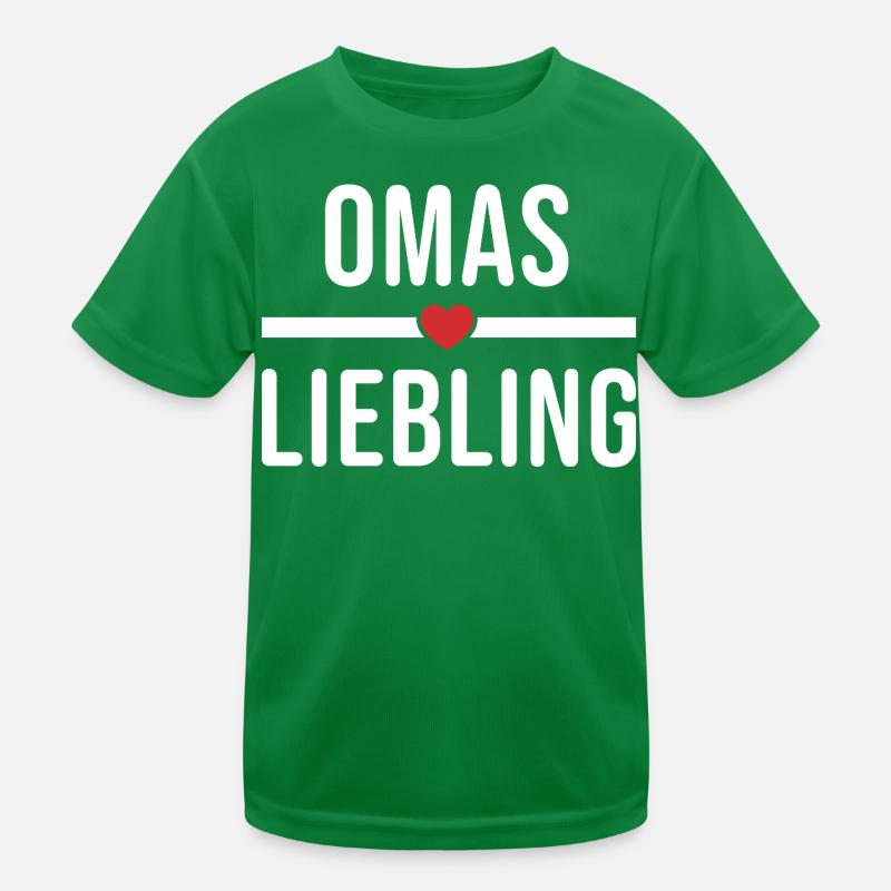 Omas Liebling Kinder Funktions-T-Shirt