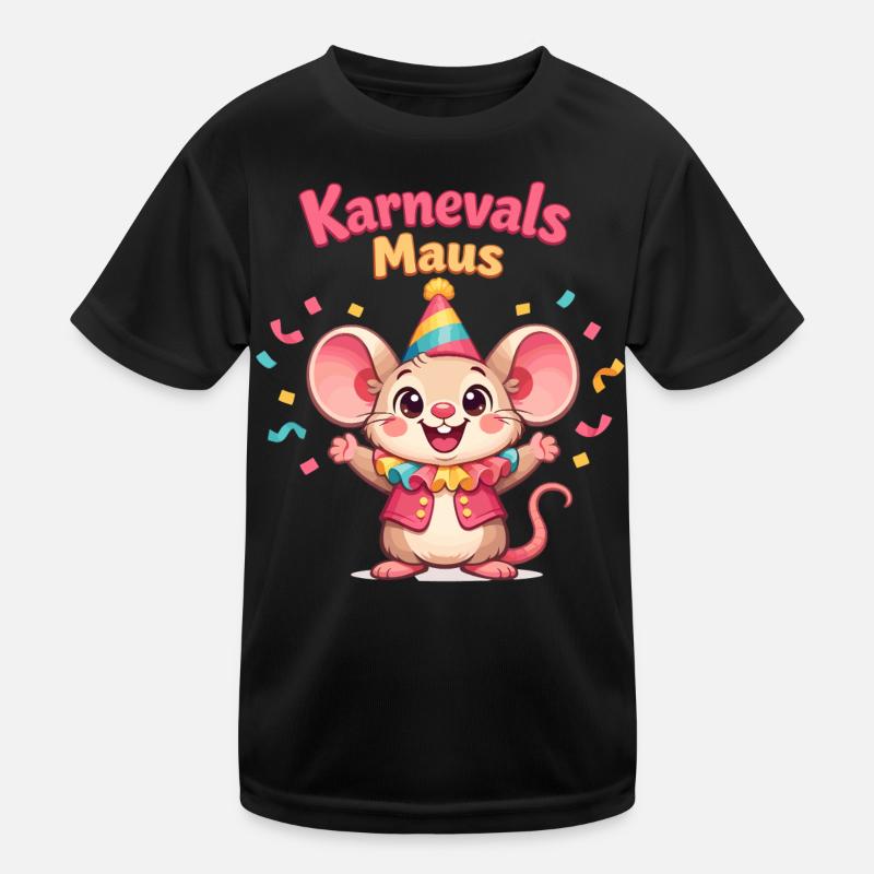 Carnival Mouse Kölsche Mädsche – Kölle Alaaf T-shirt sport Enfant