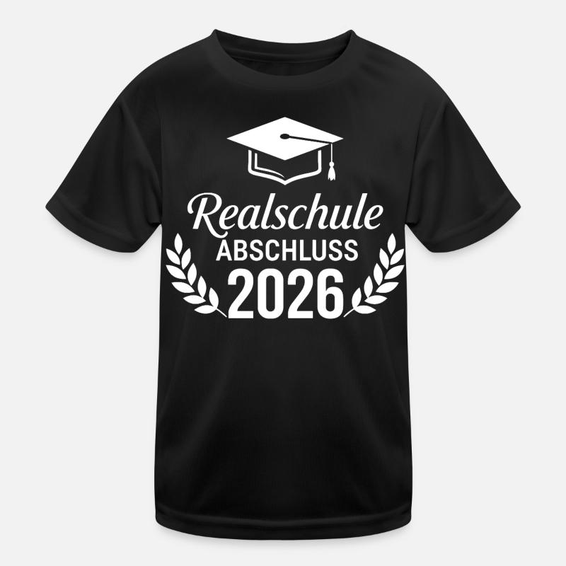 Secondary school leaving certificate 2026 Graduate Kids Functional T-Shirt