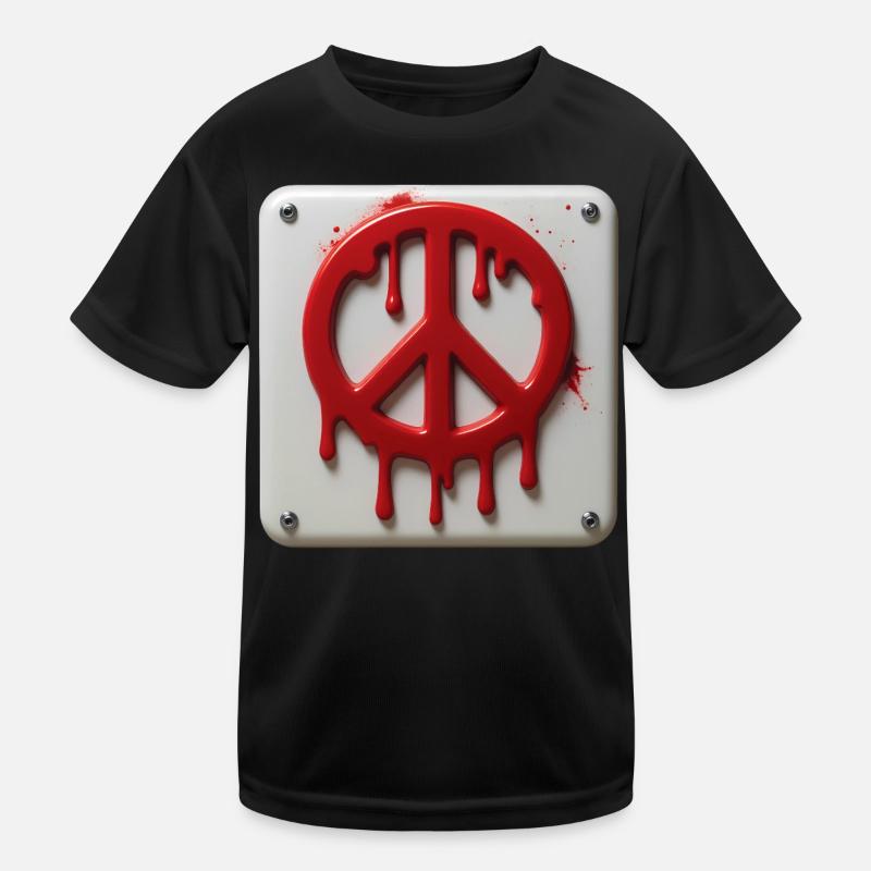 FRIEDENSNOTFALL #2 – Frieden & Liebe Kinder Funktions-T-Shirt