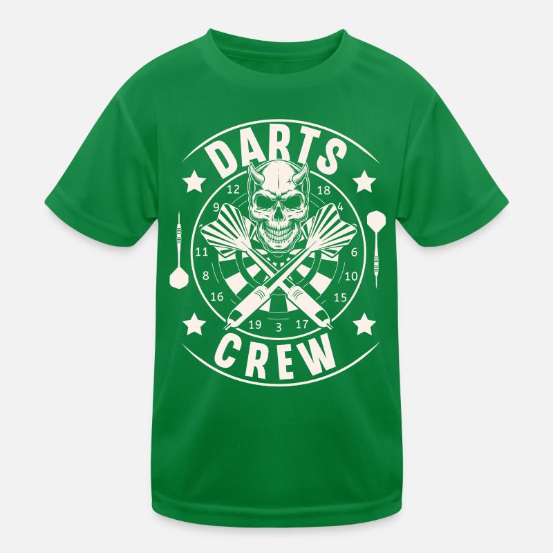 Darts Kinder Funktions-T-Shirt