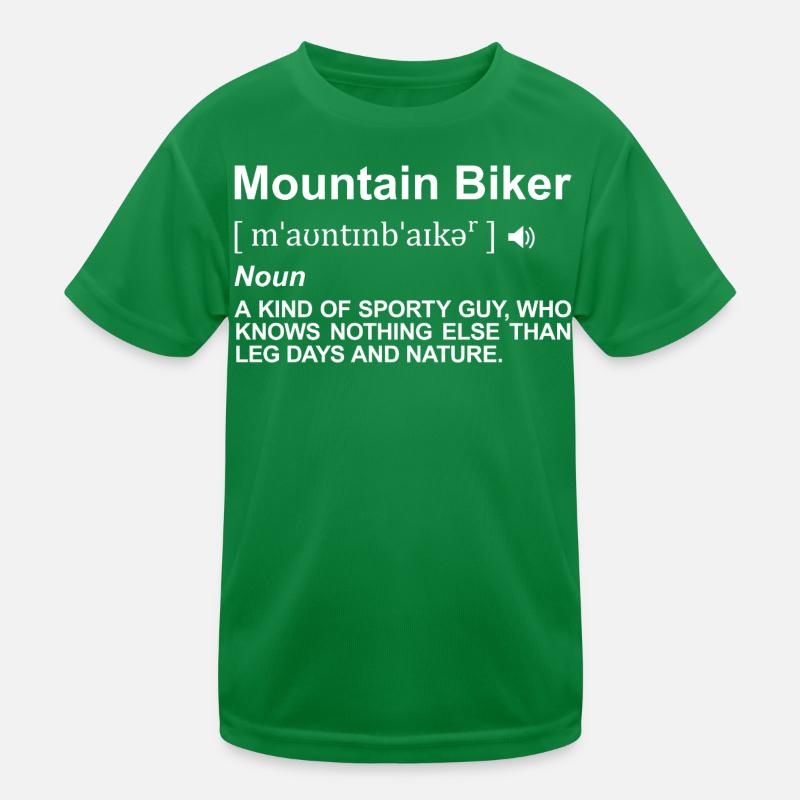 Dictionnaire du VTT T-shirt sport Enfant