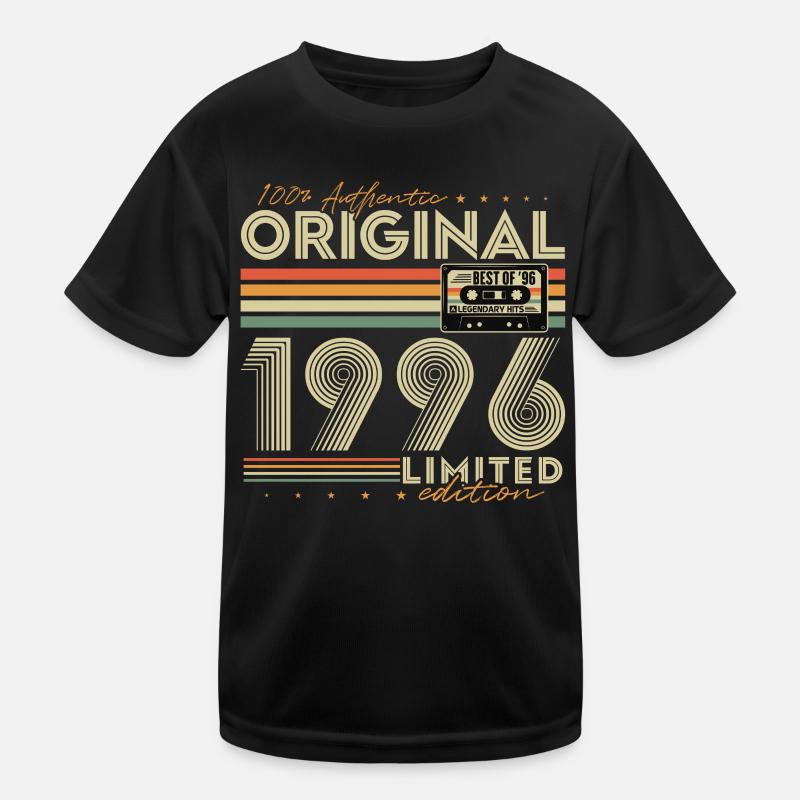 Anniversaire original vintage rétro vintage de 1996 T-shirt sport Enfant