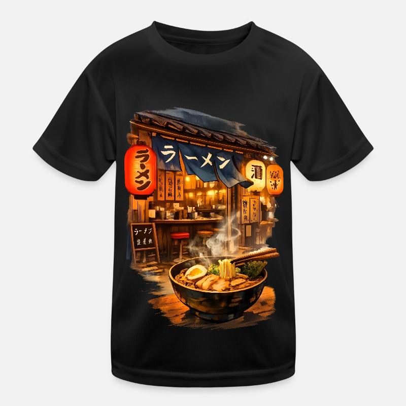 Ramen is Life Kinder Funktions-T-Shirt