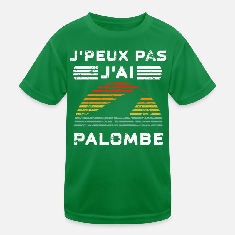 Jpeux pas jai Palombe arc retro T-shirt sport Enfant