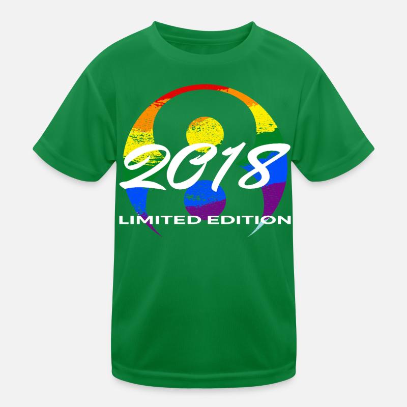 8. Geburtstag 2018 Jungen und Mädchen Geschenk Kinder Funktions-T-Shirt