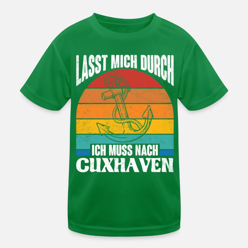 Cuxhavener LAISSEZ-MOI PASSER DOIT ALLER À CUXHAVEN T-shirt sport Enfant