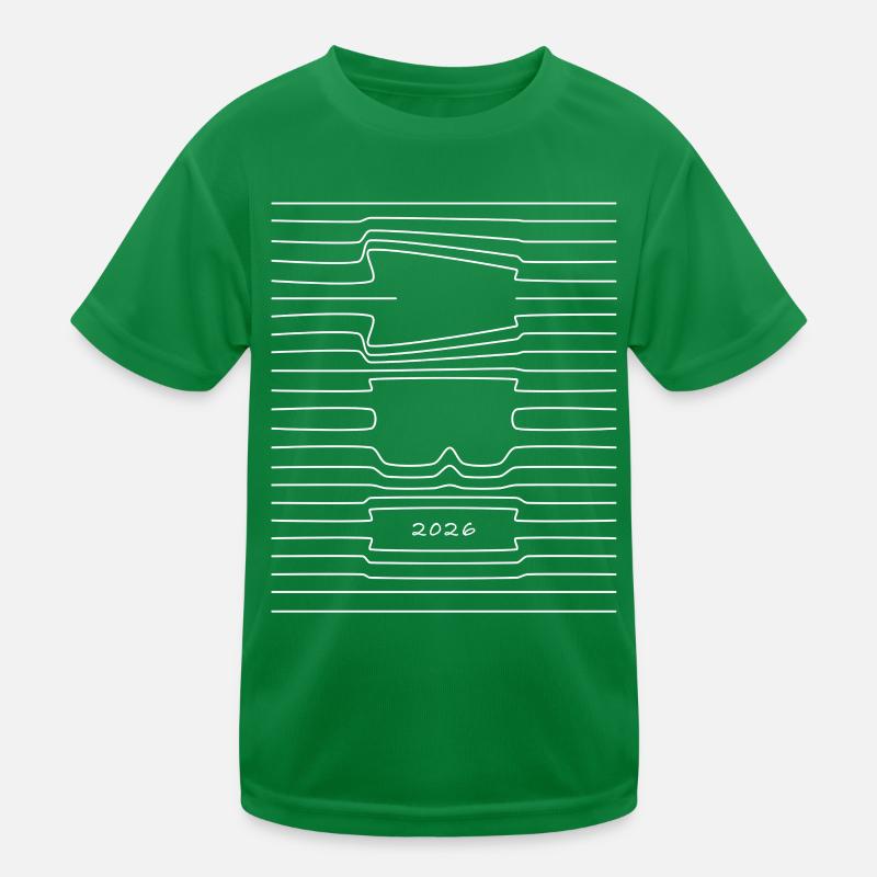 Lebenslinien | Abi 26 - Abitur - Geschenk Kinder Funktions-T-Shirt