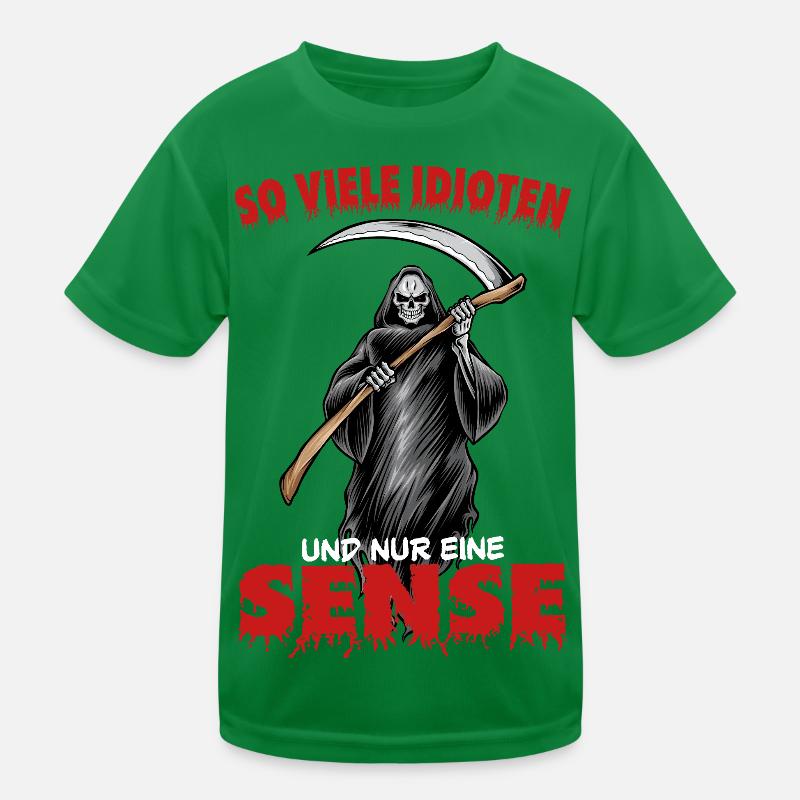 So many idiots and only one scythe Kids Functional T-Shirt