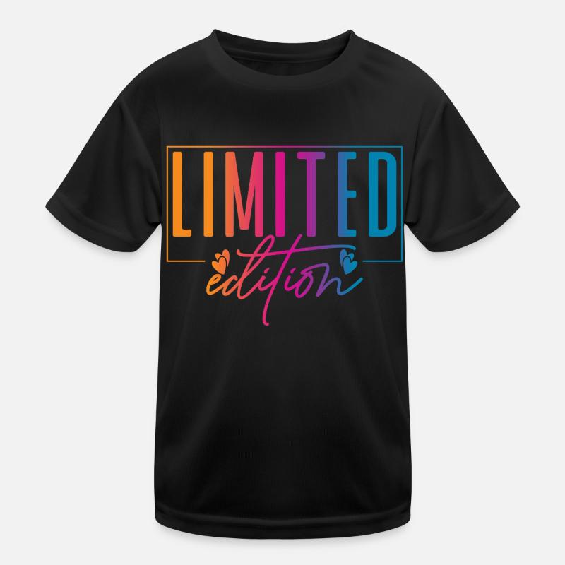 Limited Edition Kinder Funktions-T-Shirt