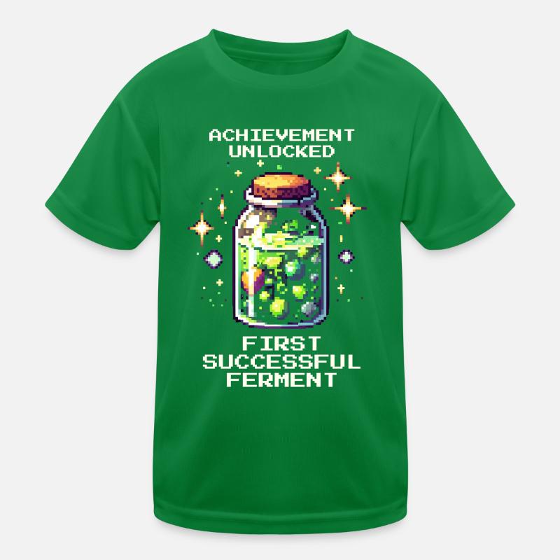 Ferment successful | Fermentation & Storage Kids Functional T-Shirt