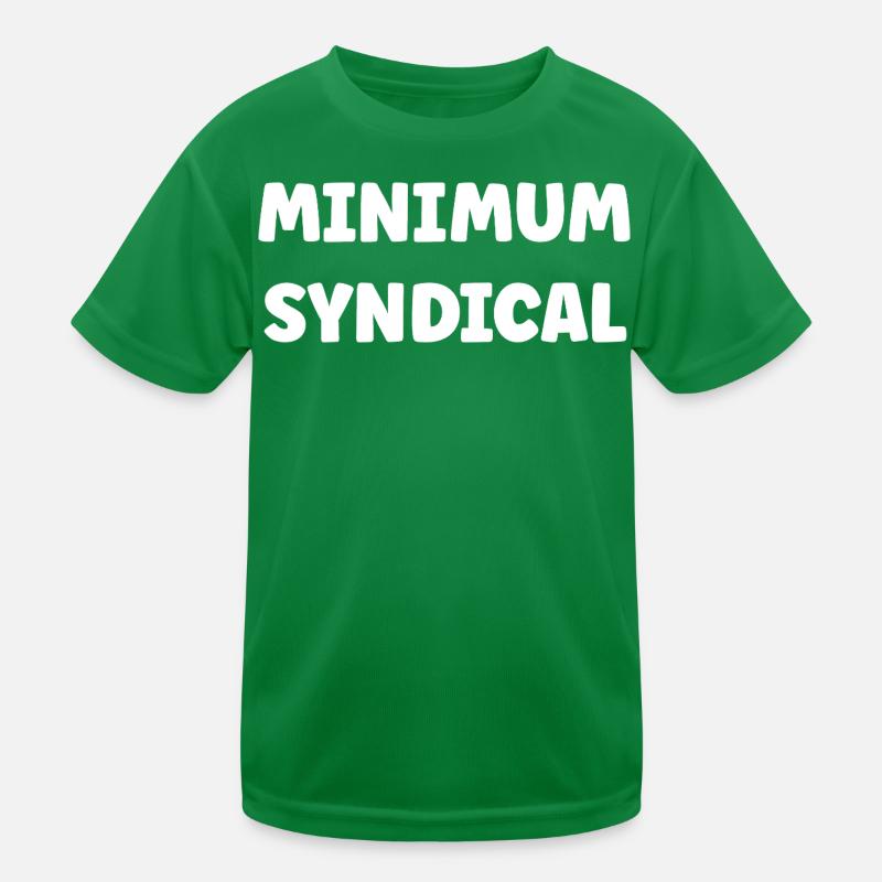 Minimum syndical T-shirt sport Enfant
