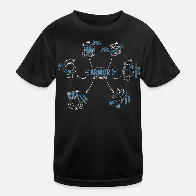 Armor of Hope Kids Functional T-Shirt