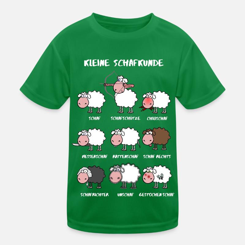 A little sheep knowledge Kids Functional T-Shirt