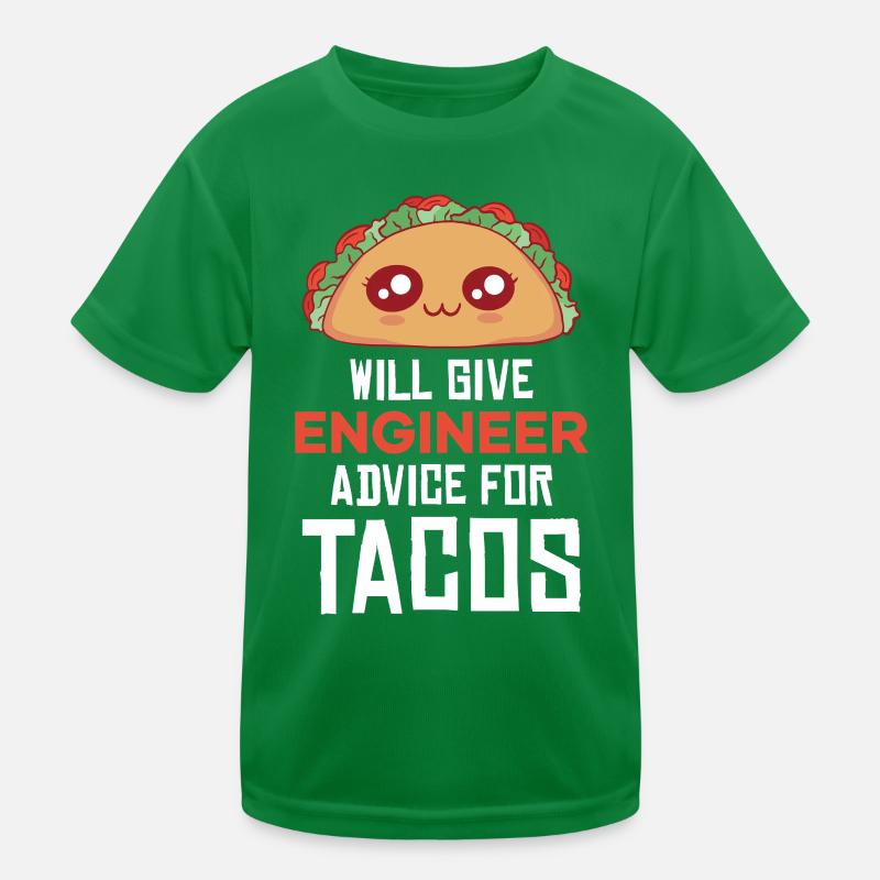 Taco Pun: Engineering Consulting Kids Functional T-Shirt