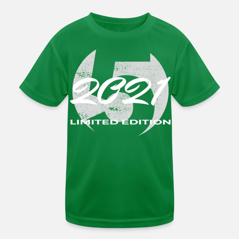 5. Geburtstag 2021 Jungen und Mädchen Geschenk Kinder Funktions-T-Shirt