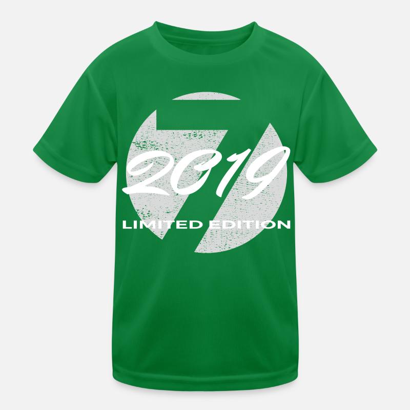 7e anniversaire 2019 cadeau garçons et filles T-shirt sport Enfant