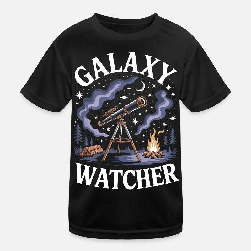 Galaxy Watcher Kids Functional T-Shirt