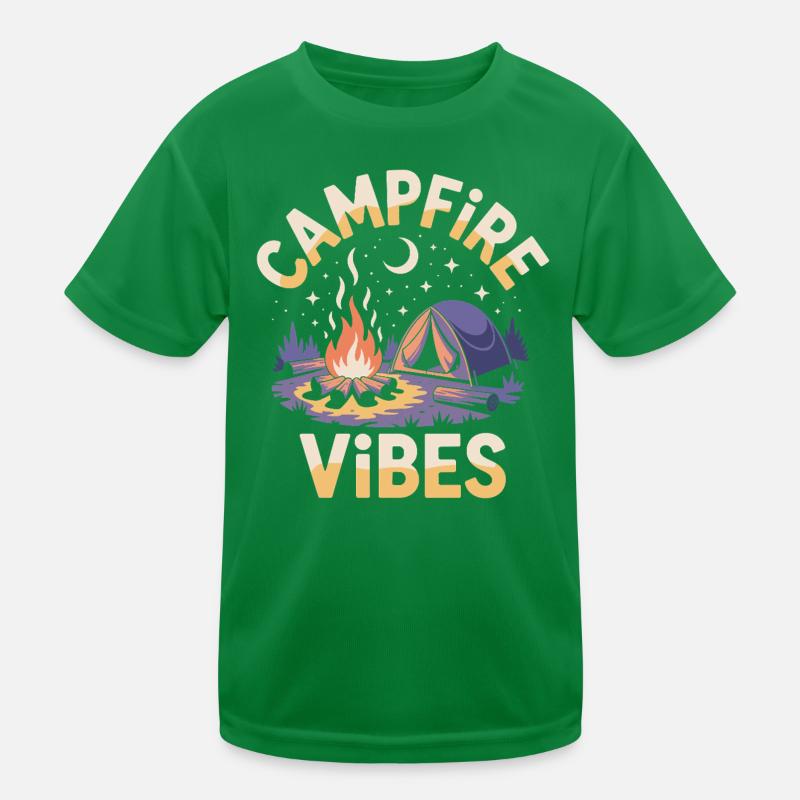 Ambiance de feu de camp T-shirt sport Enfant