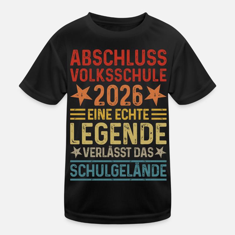 Graduation 2026 elementary school Kids Functional T-Shirt