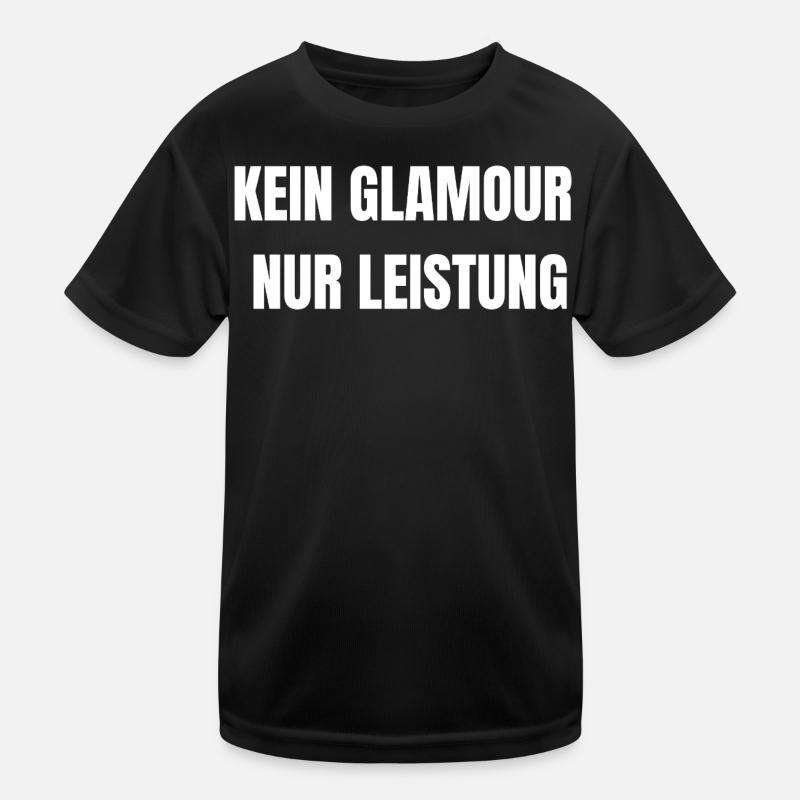 No Glamour Just Performance | Work Shirt Kids Functional T-Shirt