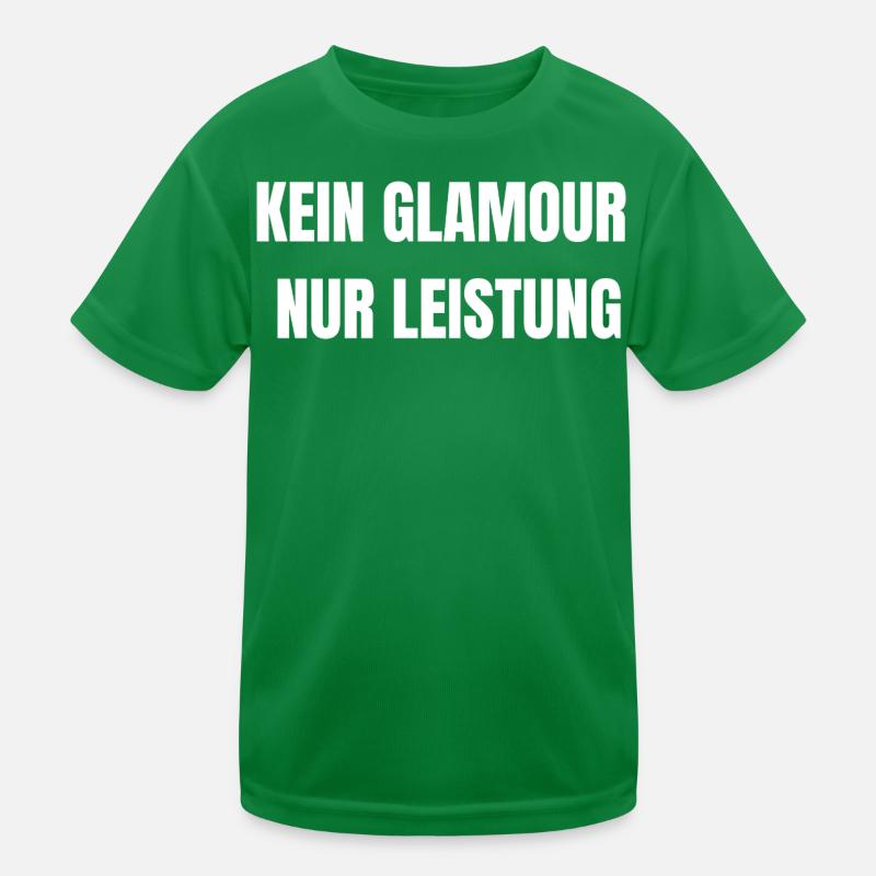 No Glamour Just Performance | Work Shirt Kids Functional T-Shirt