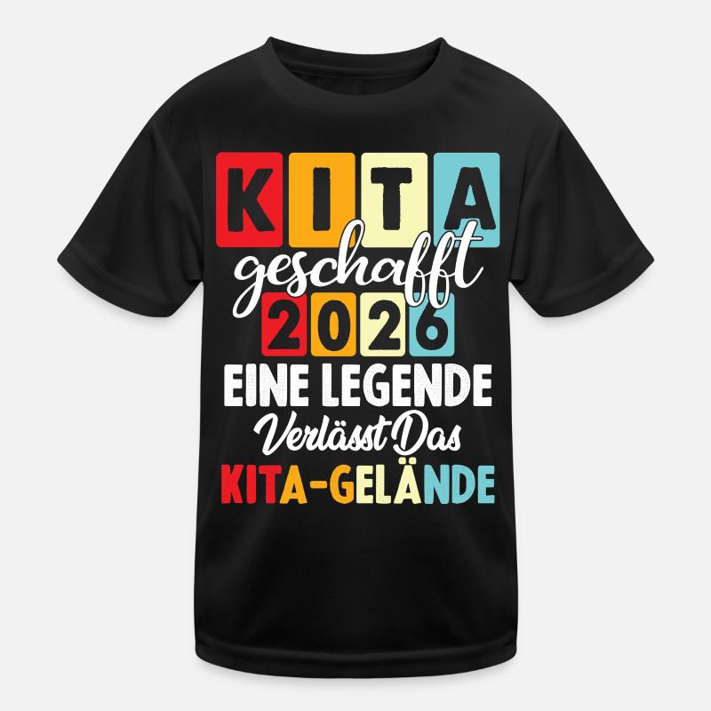 Crèche créée en 2026 Une légende quitte le T-shirt sport Enfant