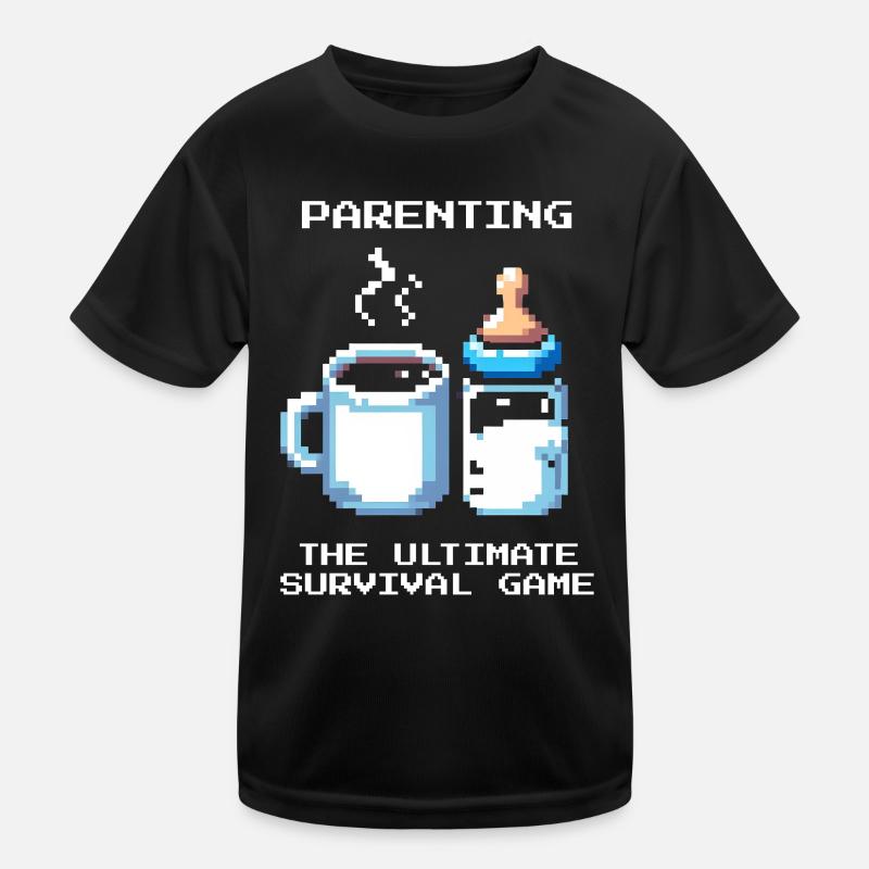 Parenting: Ultimate Survival | Parents Kids Functional T-Shirt