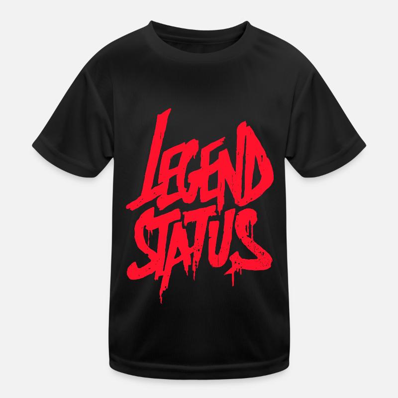 Legend Status Graffiti Kinder Funktions-T-Shirt
