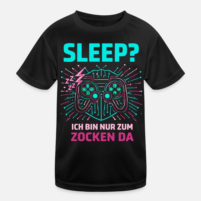 Gaming Sleep T-shirt sport Enfant