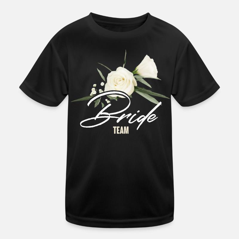 Team bride Kinder Funktions-T-Shirt