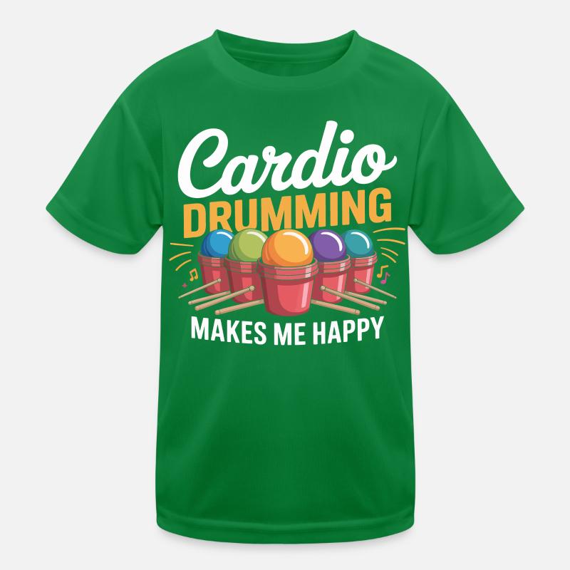 Cardio Drumming Joy Kids Functional T-Shirt