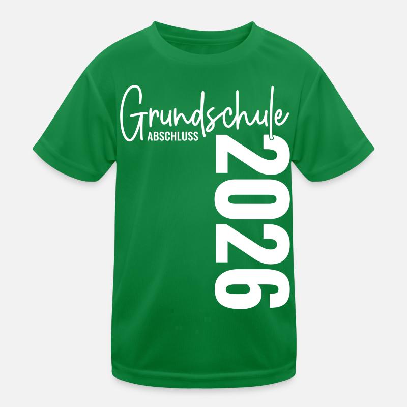 Abschluss 2026 Grundschule Kinder Funktions-T-Shirt