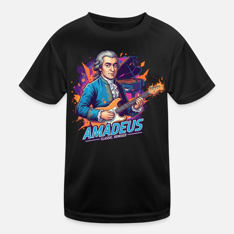 Amadeus Time Kinder Funktions-T-Shirt