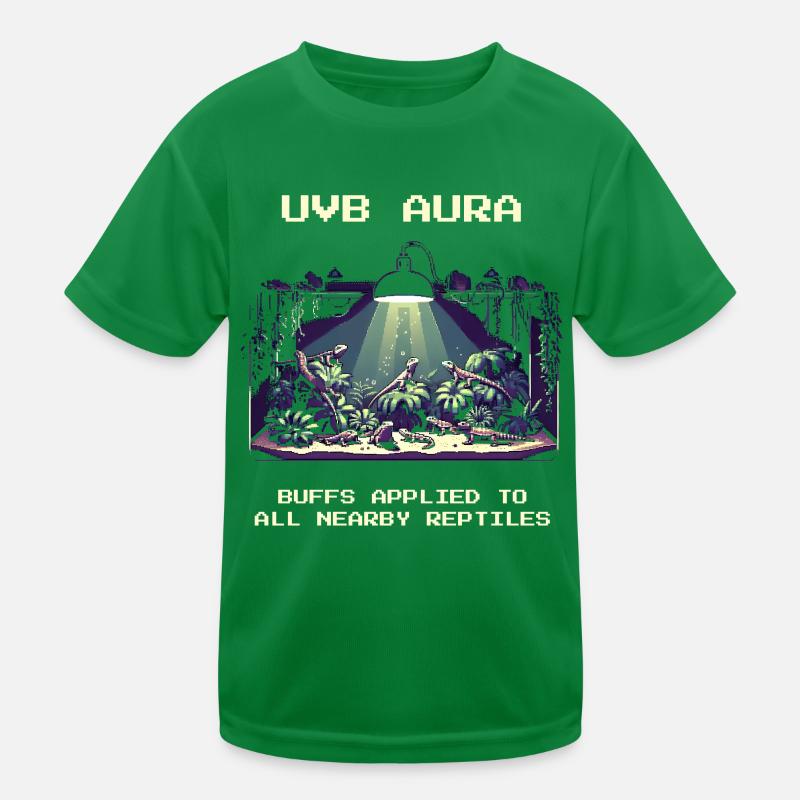 UVB Aura Active | Terrarium, Reptiles légers T-shirt sport Enfant
