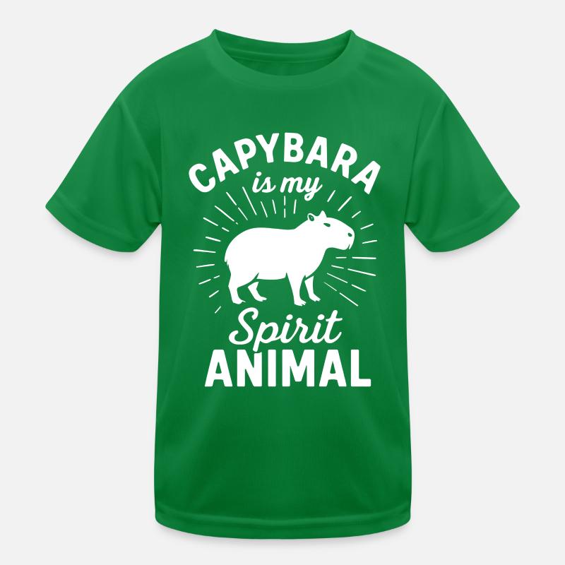 Capybara Kinder Funktions-T-Shirt