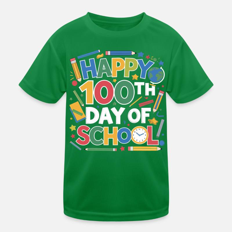 100th Day School Celebration Kinder Funktions-T-Shirt