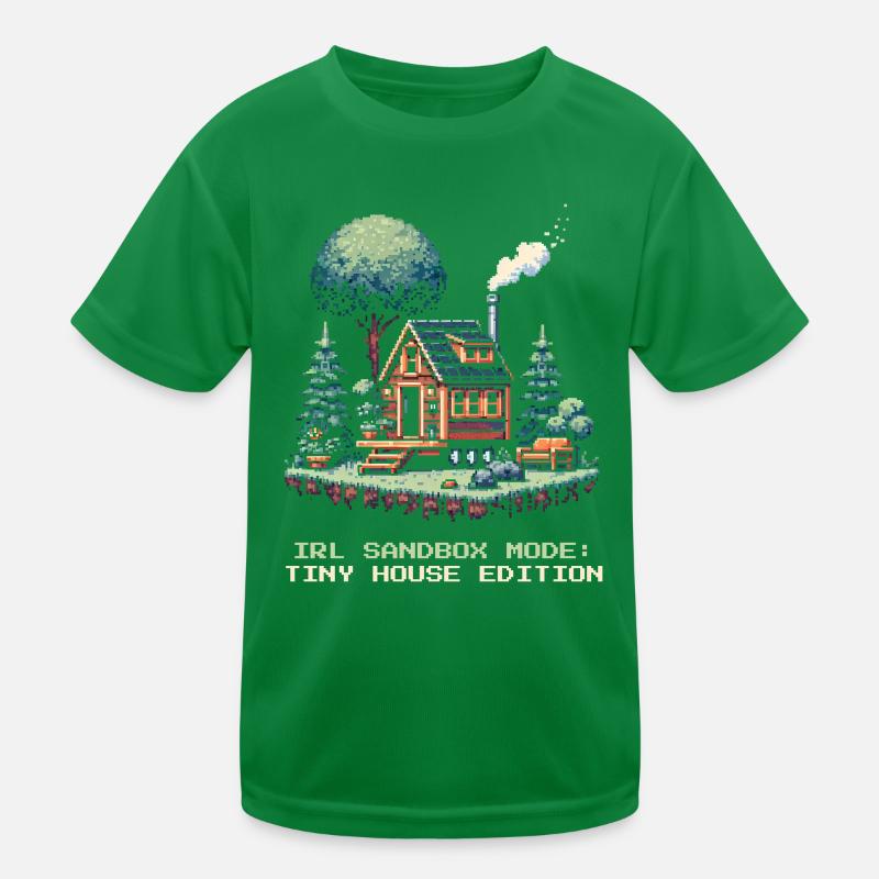 Mode bac à sable IRL | Mode de vie dans les maisons miniatures T-shirt sport Enfant