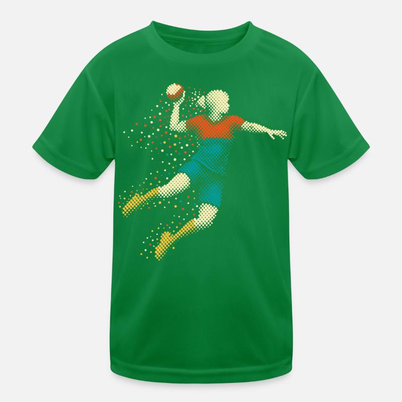 Les filles de handball T-shirt sport Enfant