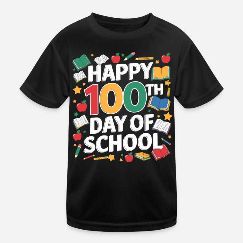 Hundertster Tag Jubel Kinder Funktions-T-Shirt
