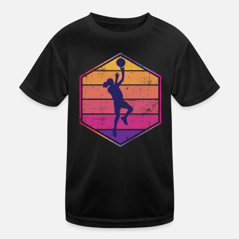 Basketball player Kids Functional T-Shirt