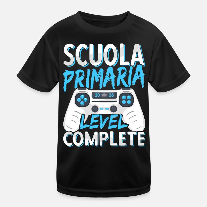 Primary School Diploma Elementary School 2026 Kids Functional T-Shirt