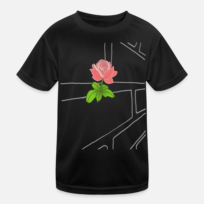 Le triomphe de la nature (rose) Kinder Funktions-T-Shirt